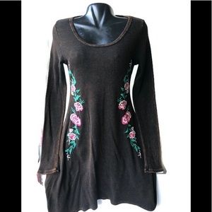 T-Party Floral High low dress